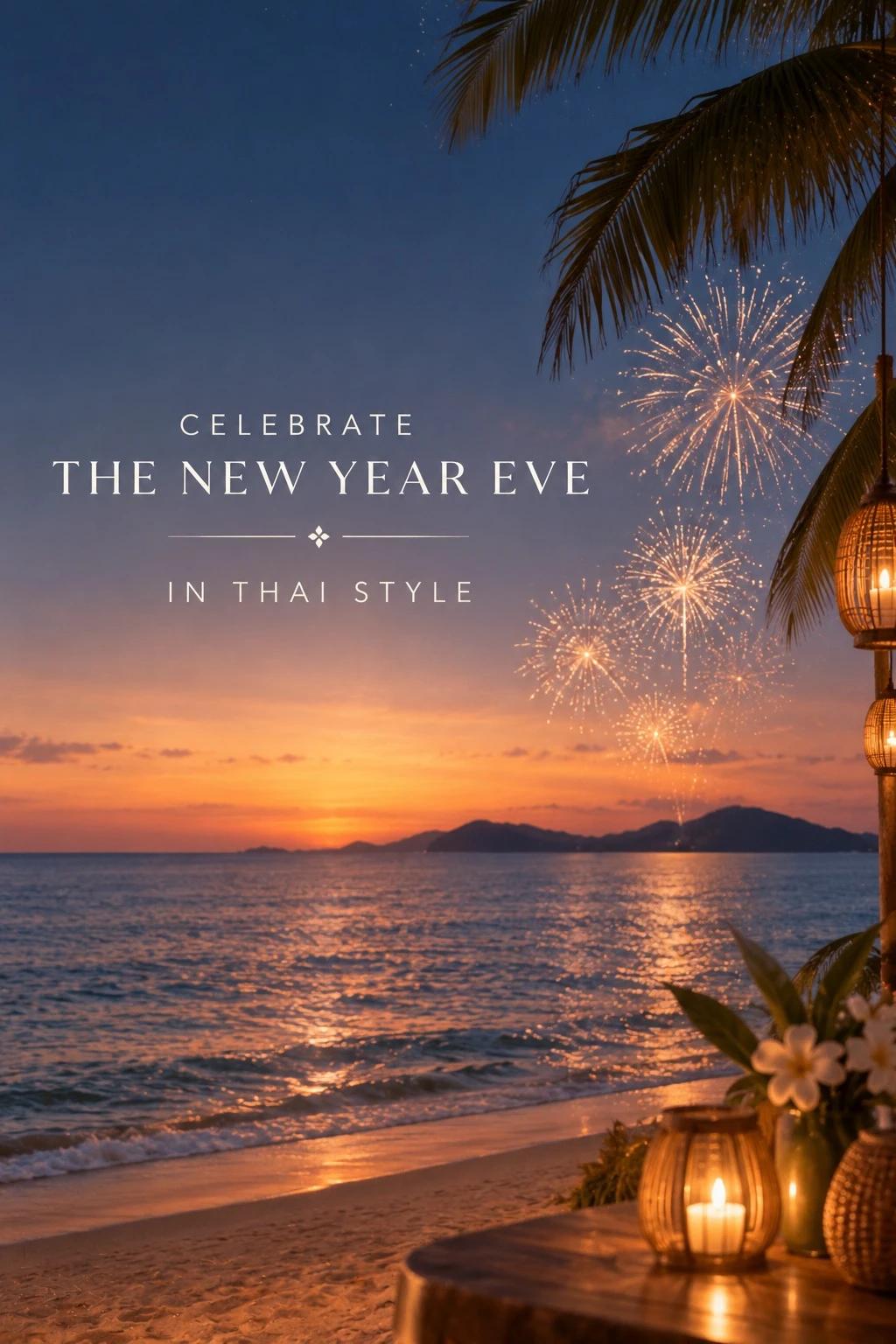 New Year’s Eve Celebration with a Modern Thai Buffet