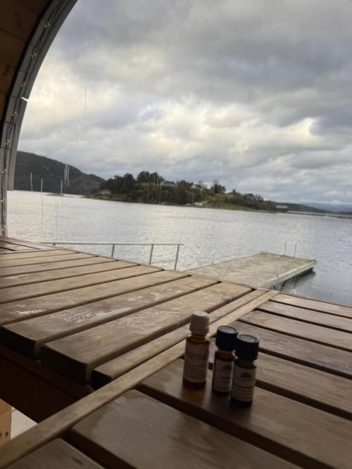 Badstu med eteriske oljer