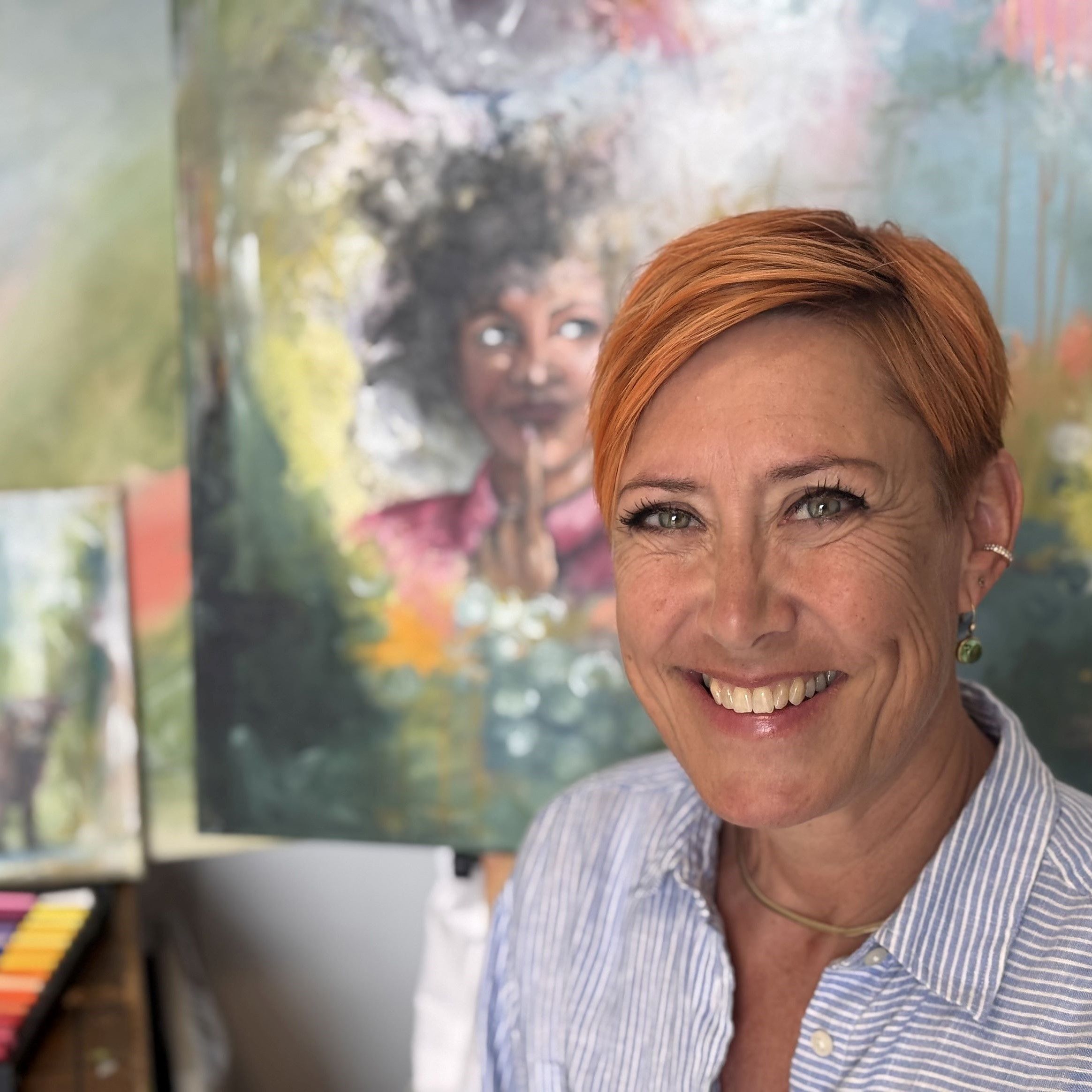 Portræt af Sisse Borg