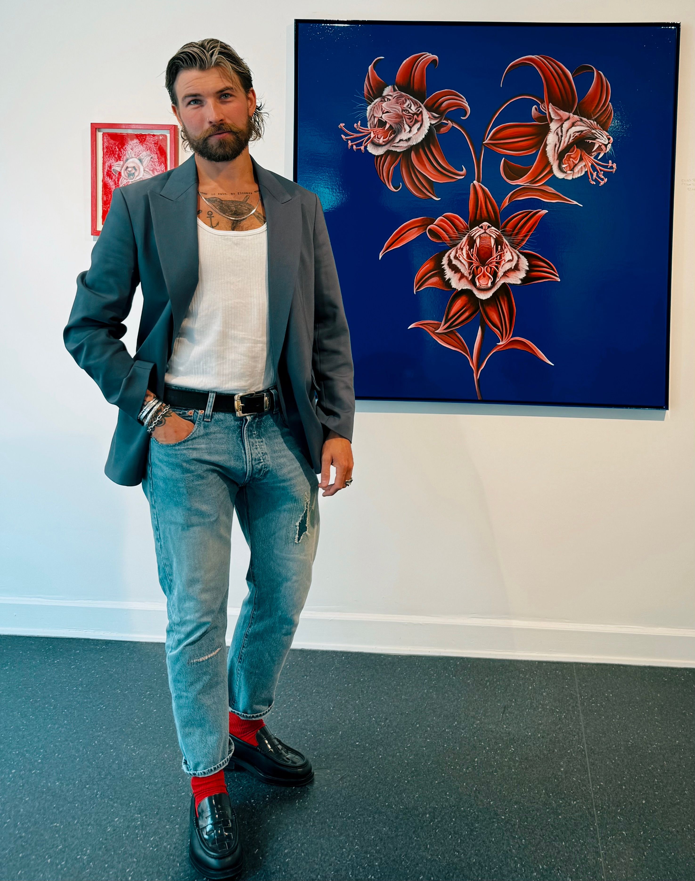 Portræt af Elias Bruus