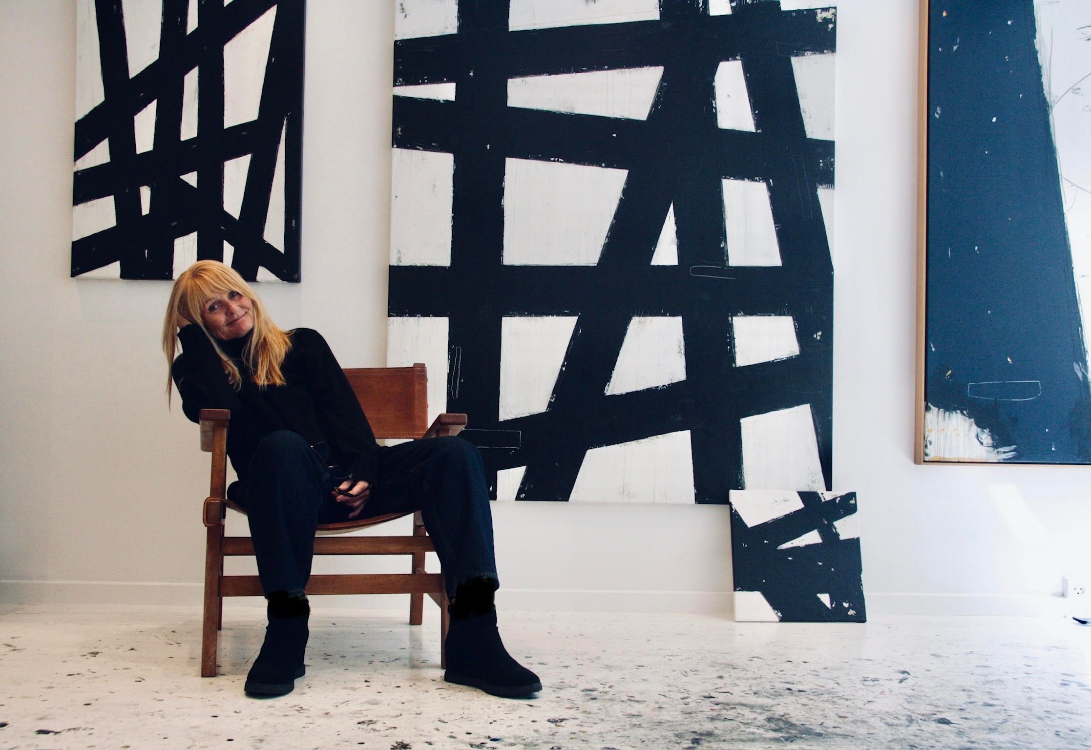 Karin Bøggild Kunstner på Kunst for alle messen i København