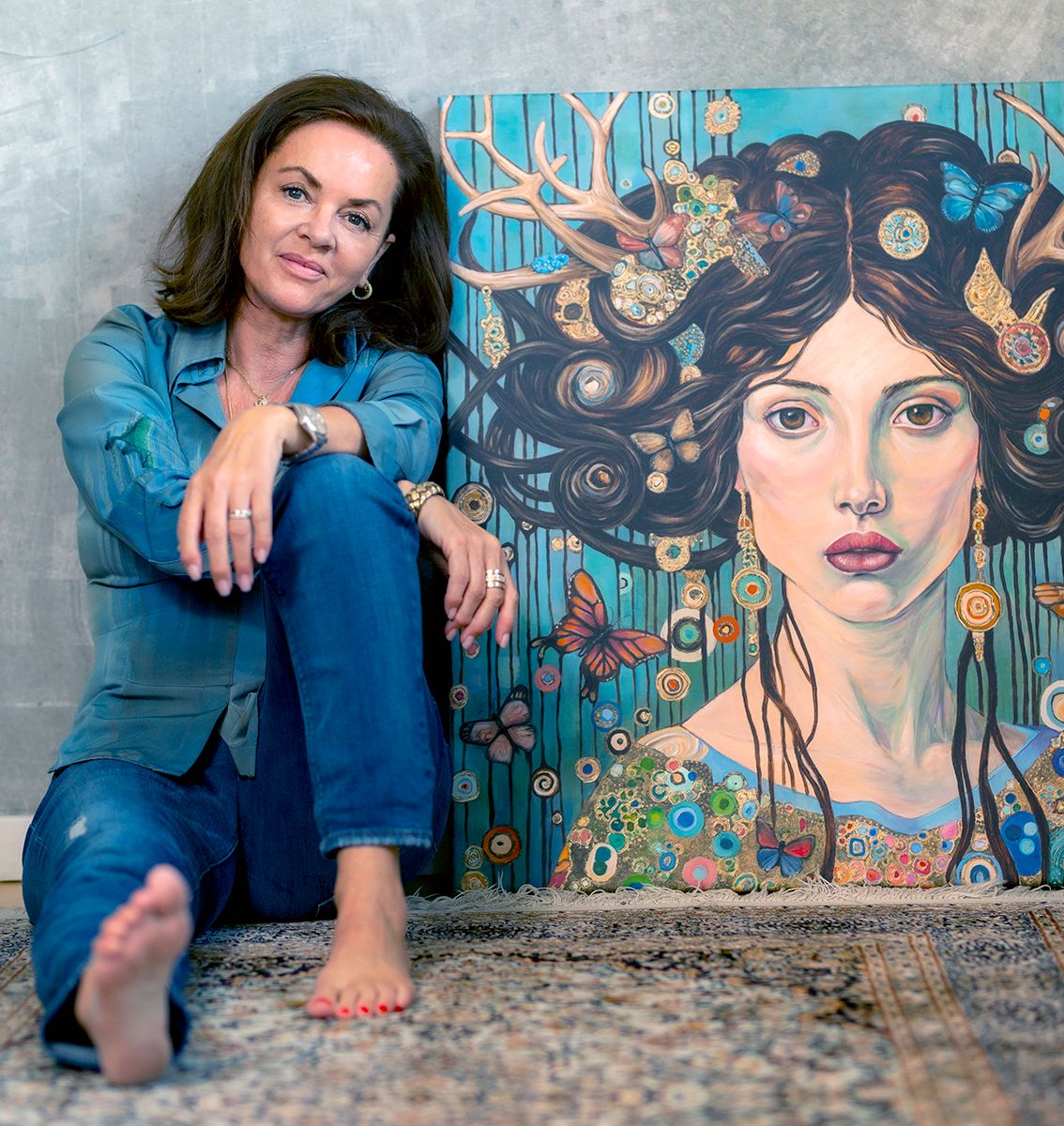 Portræt af Lisbeth Lunda Art