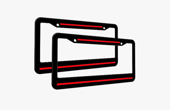 Motorcycle License Plate Frame