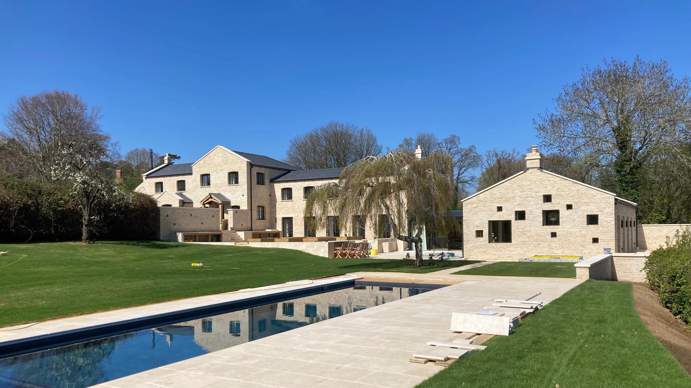 Some members of Arc Design Studio gathered around some work