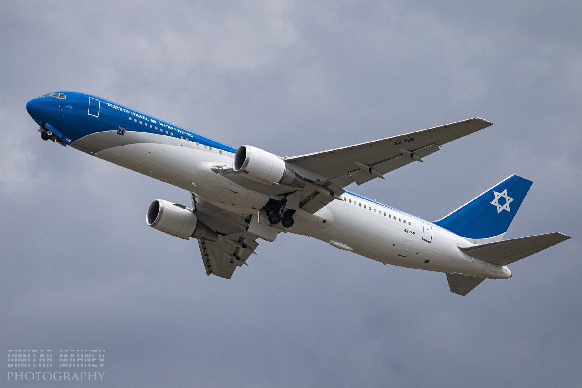 Israeli Government Boeing 767 Makes Short Stop at Sofia Airport