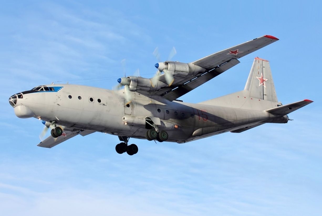 Rare Antonov An-12 Cargo Plane Lands at Sofia Airport from Djibouti