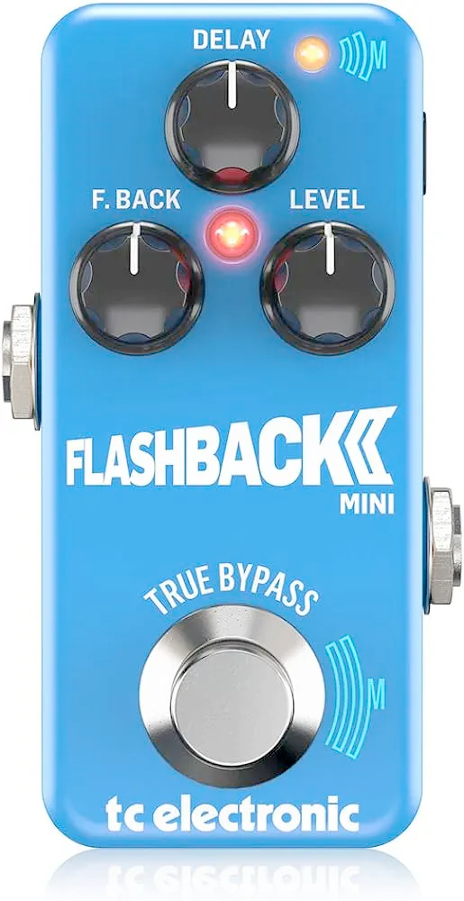 TC Electronic Flashback mini delay pedal. Another of the best cheap guitar pedals