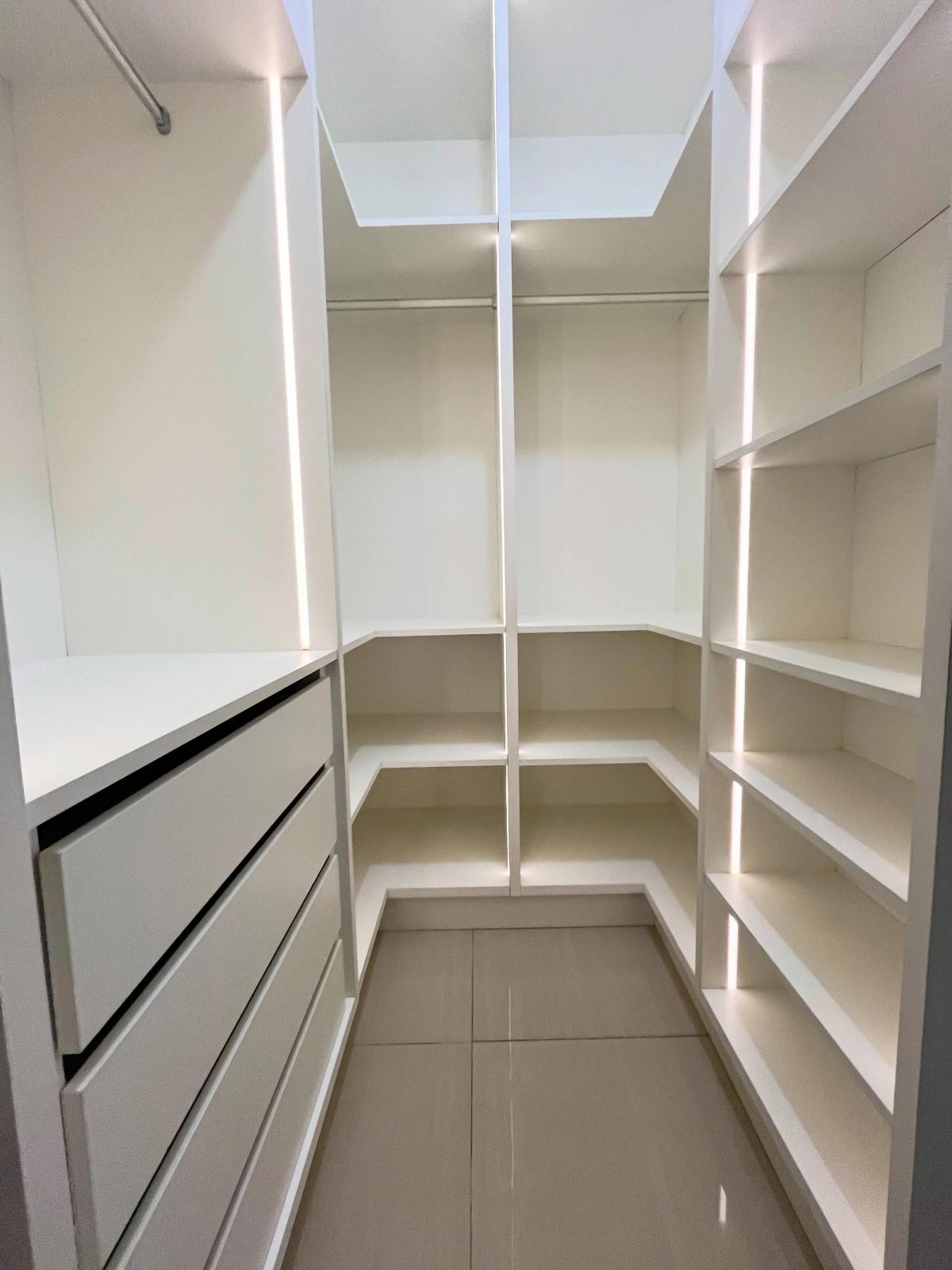 Vista do closet