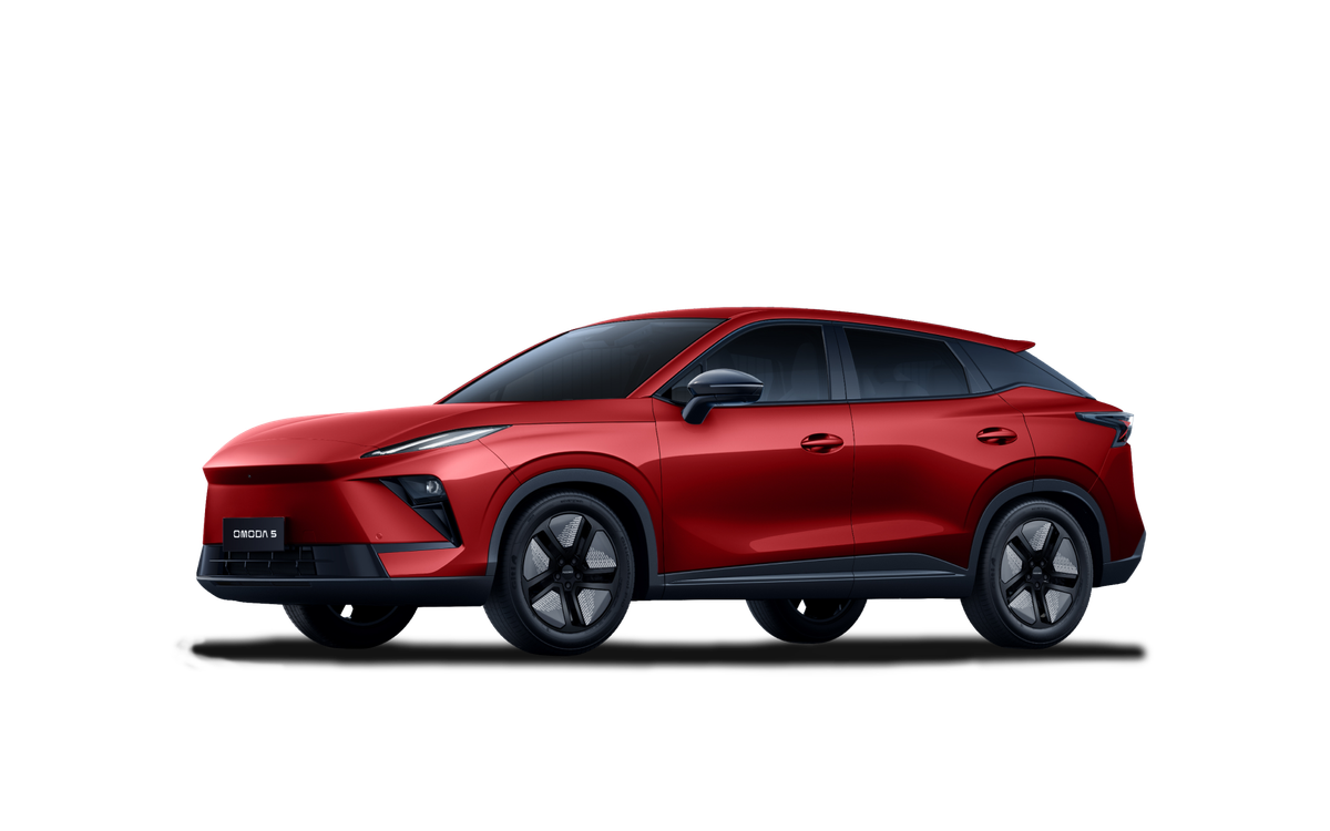 OMODA 5 EV – Bloodstone Red