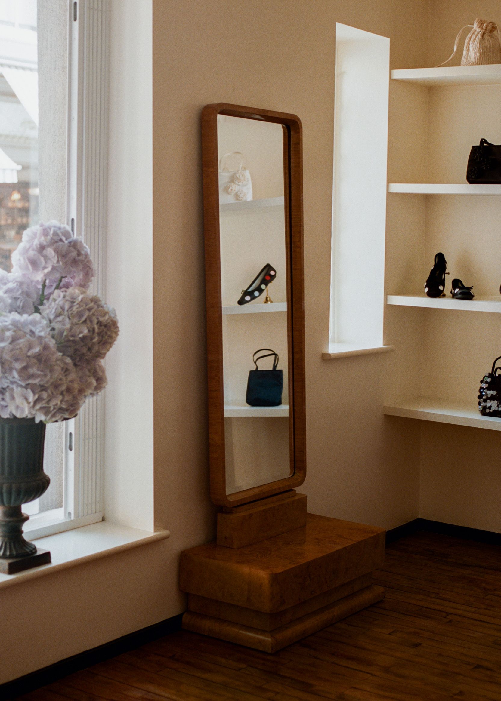 Nestled on Boundary Street in Shoreditch, the Hai London store is home to our collections of silk dresses, ready-to-wear, accessories and bridal pieces. Designed as an extension of the Hai world, the space combines thoughtful interiors, vintage finds and seasonal installations with our latest collections. Visit us to explore exclusive pieces, discover new arrivals and experience Hai in person in the heart of East London.  11 Boundary Street, London E2 7JE.