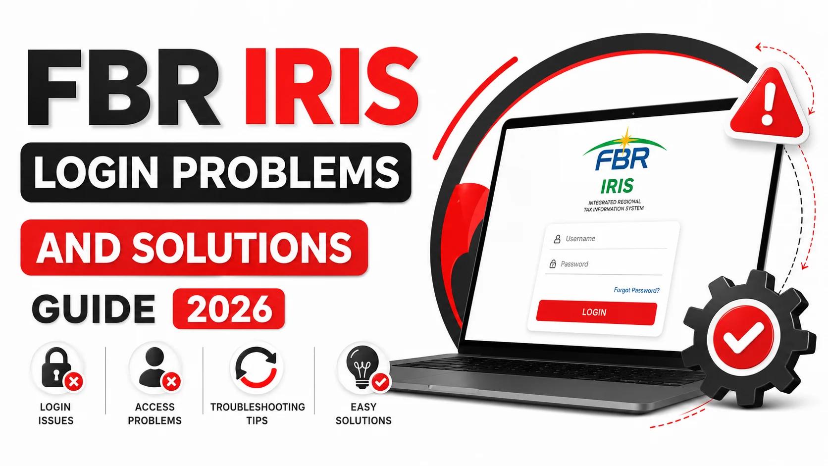 FBR Iris Login Problems and Solutions Guide 2026