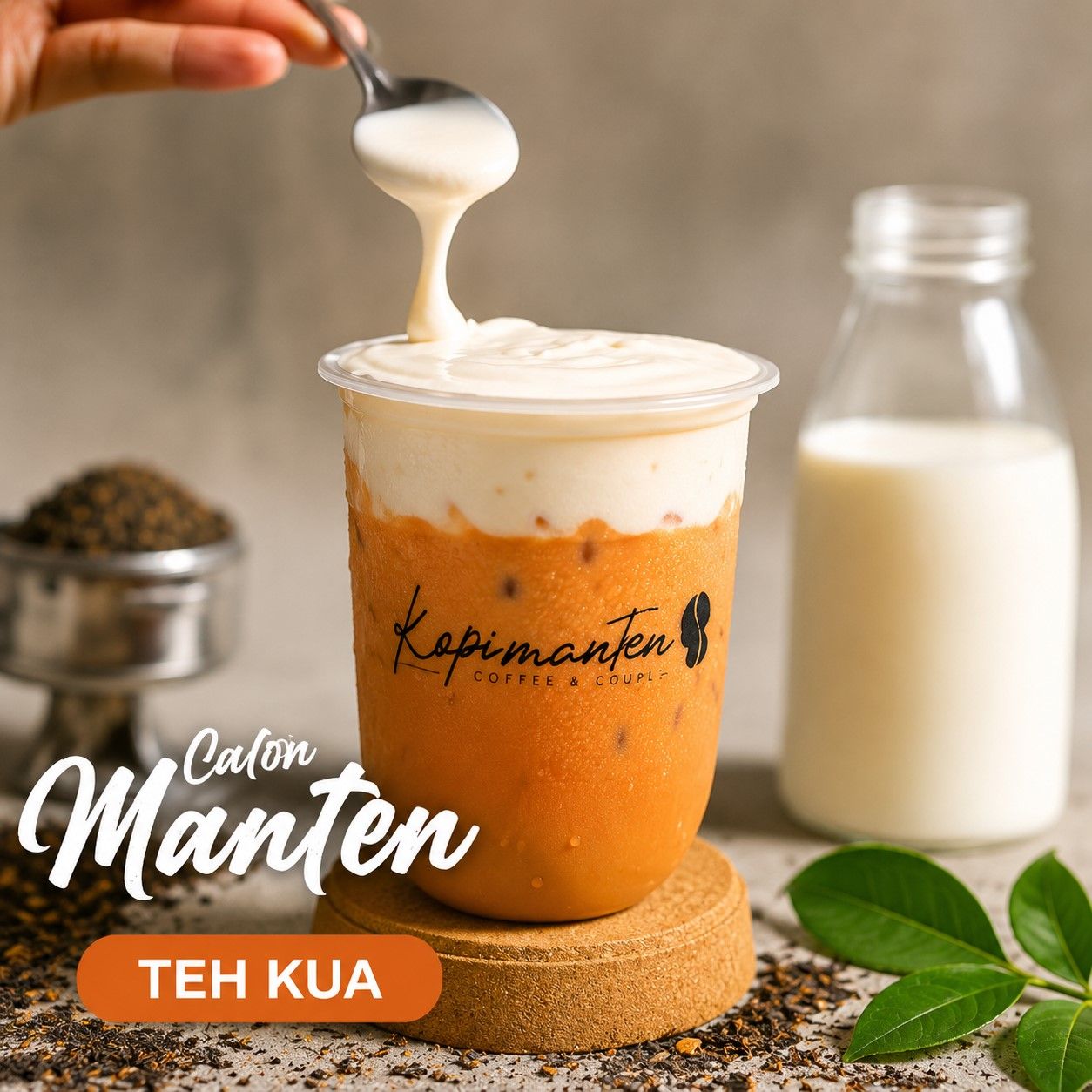 Teh K.U.A (Thai Tea Creamy)