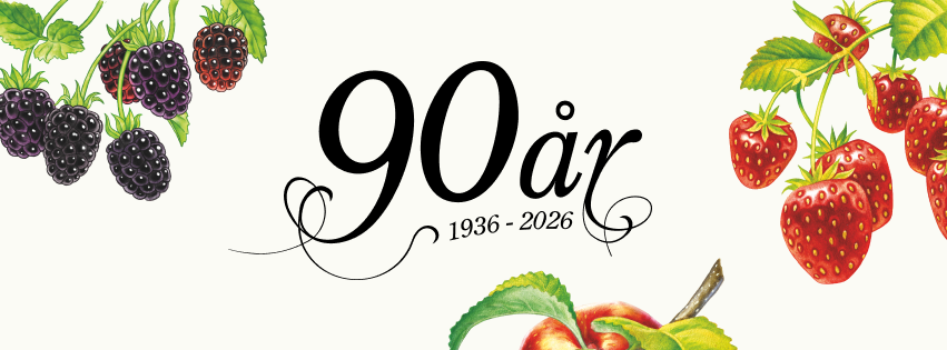 Et bilde av bær og tekst