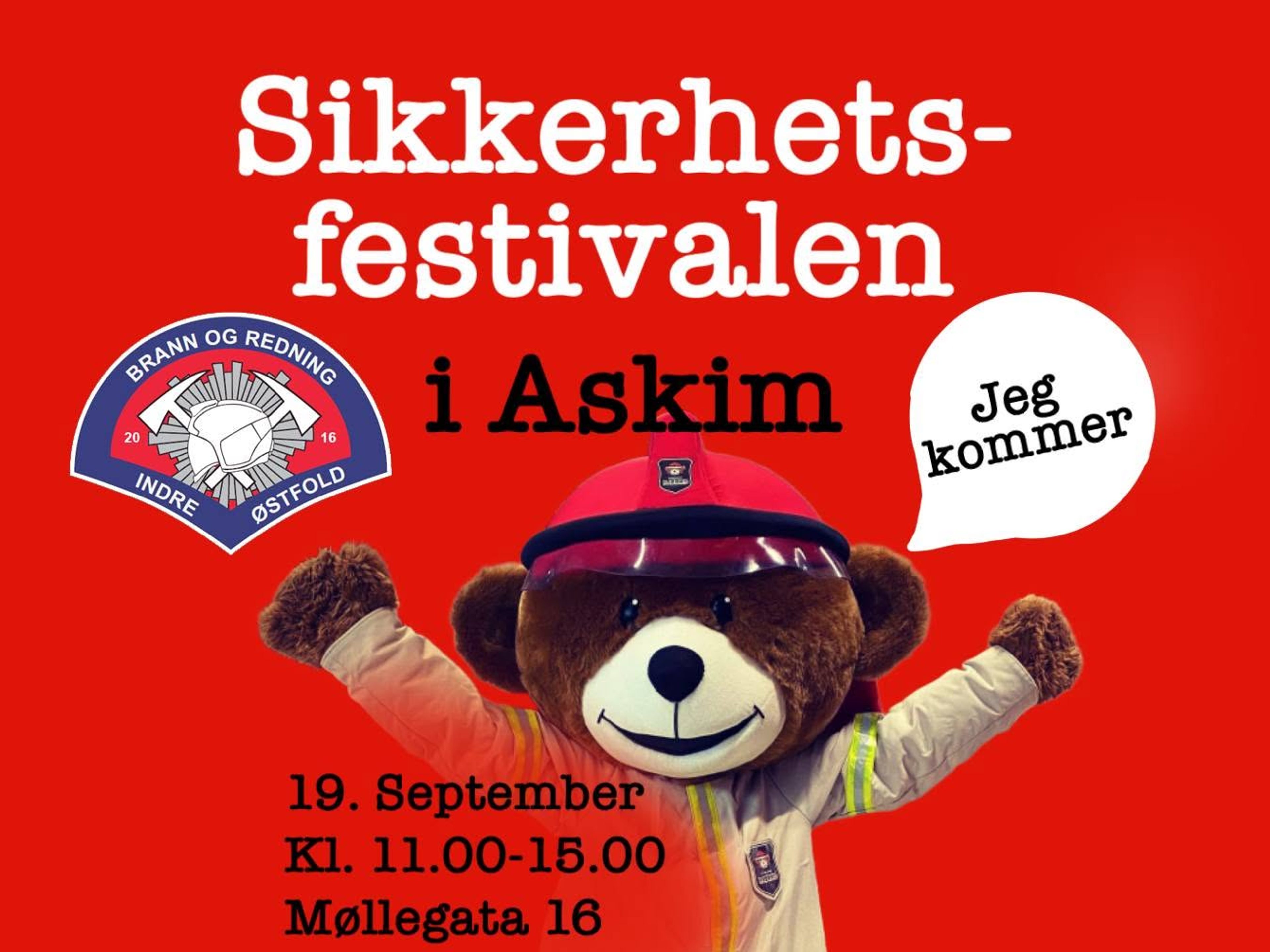 Bilde av maskoten Bjørnis