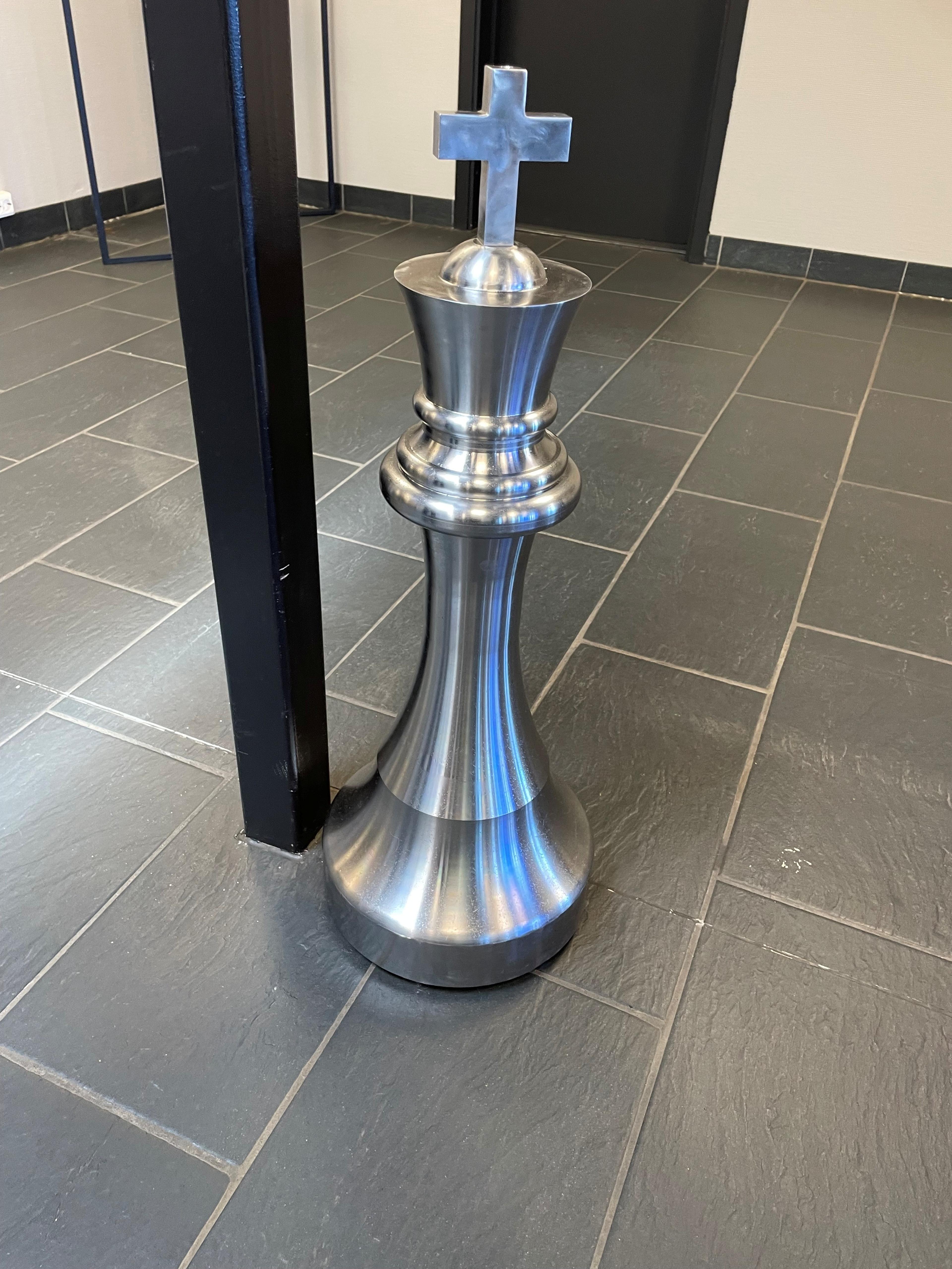 En gigantisk sjakkbrikke