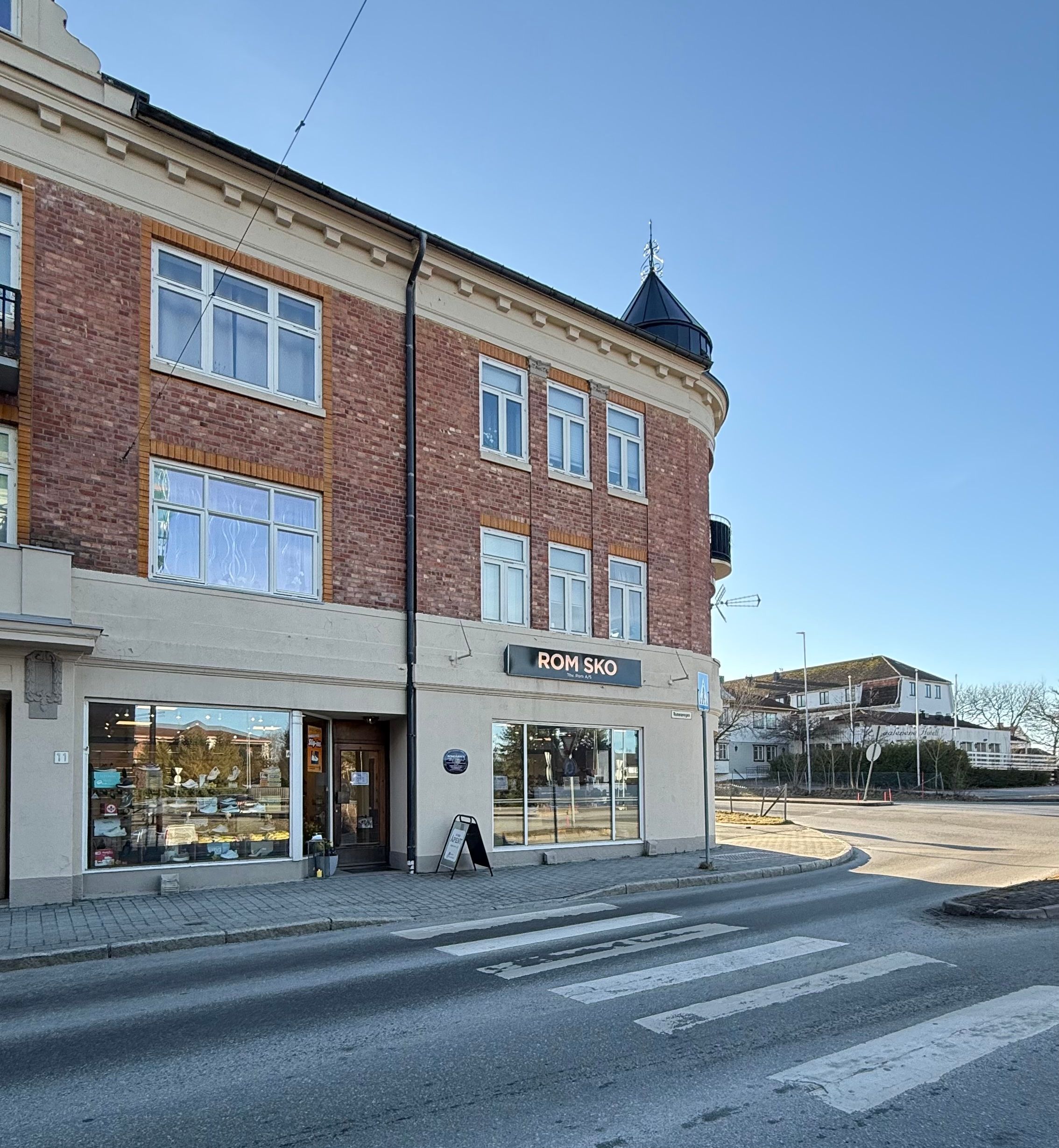 En mursteinsbygning