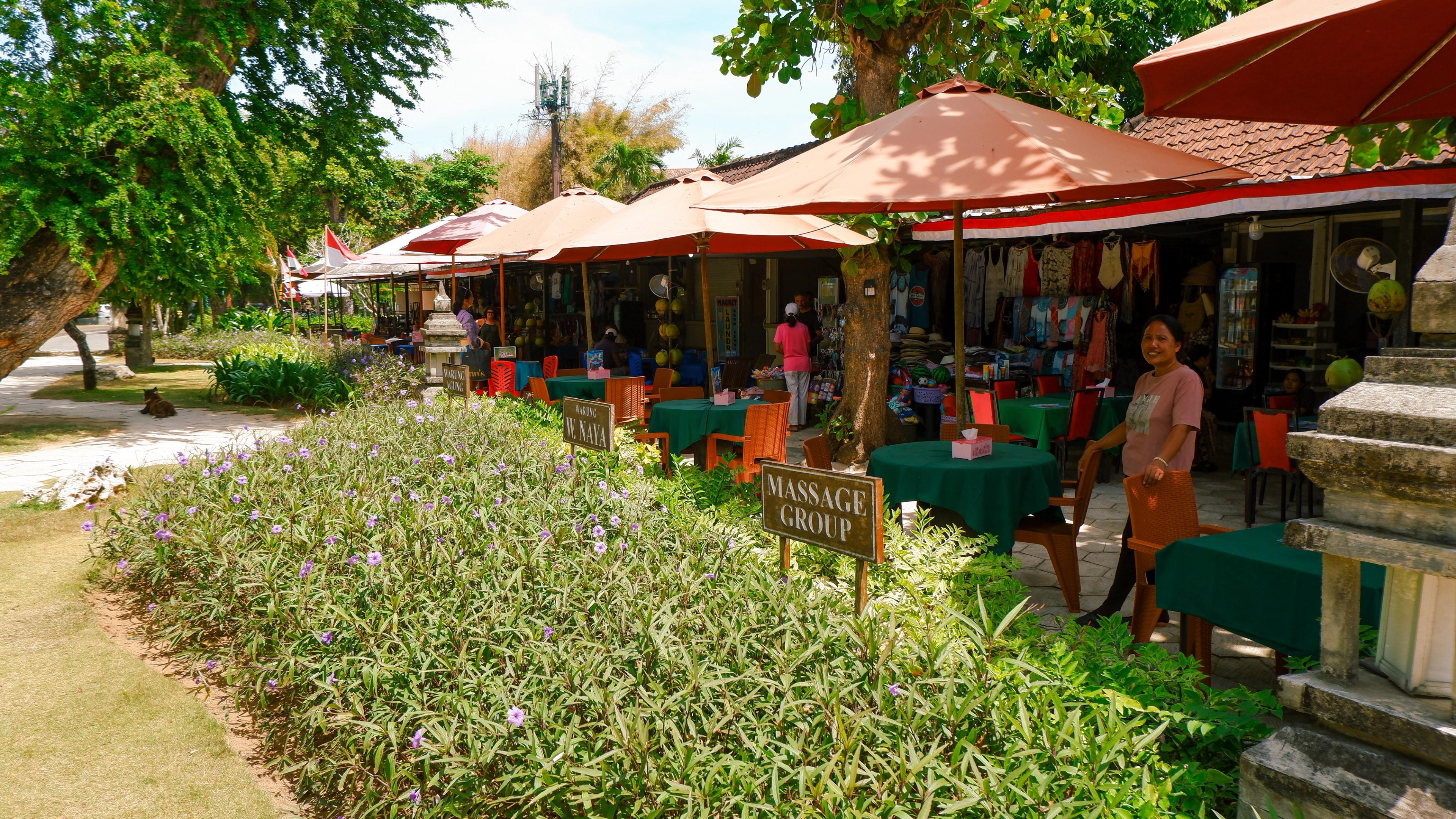local shops in Nusa Dua Beach