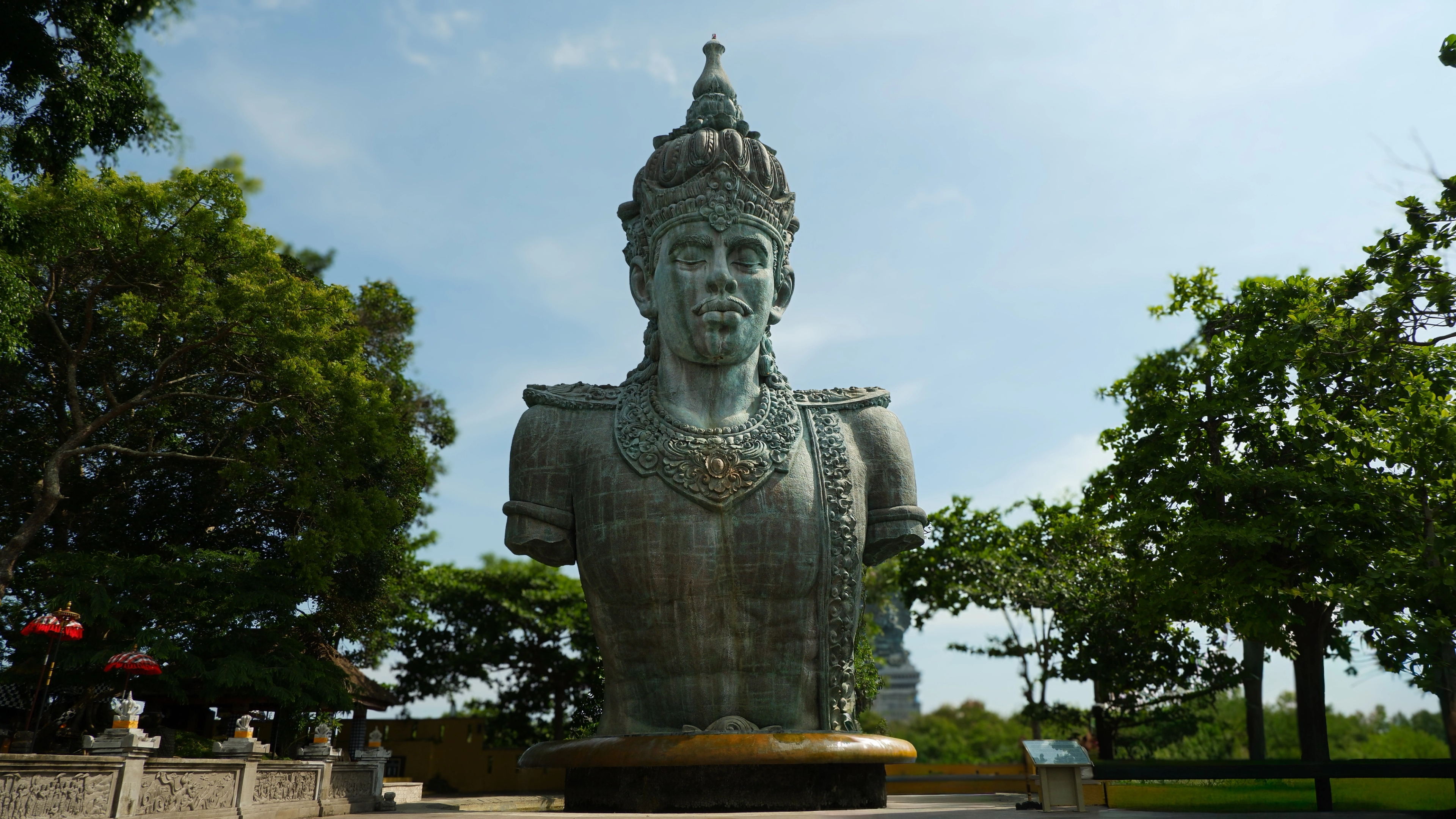 One of the statue in GWK Cultural Park