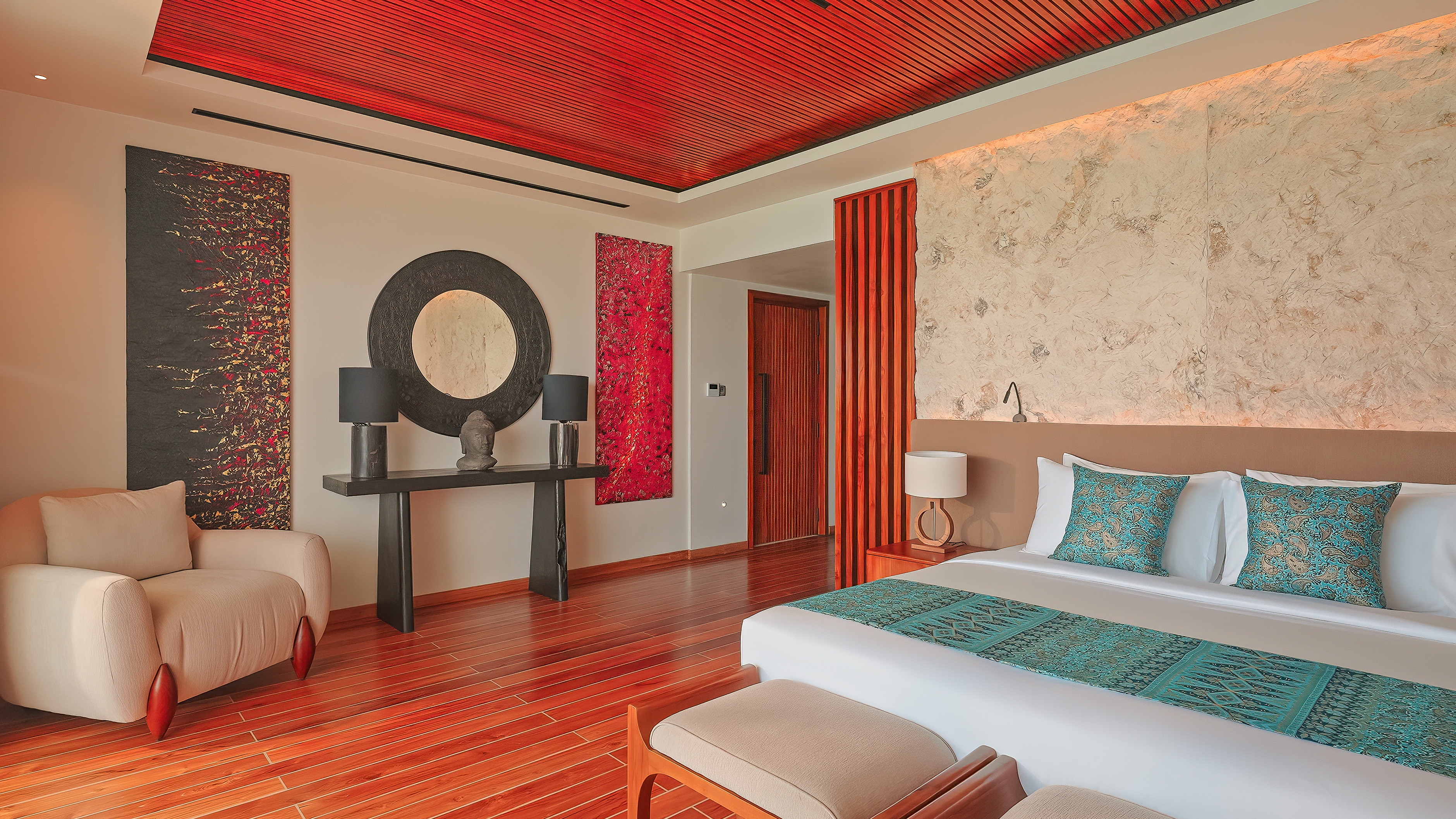 left wing master suite bedroom image
