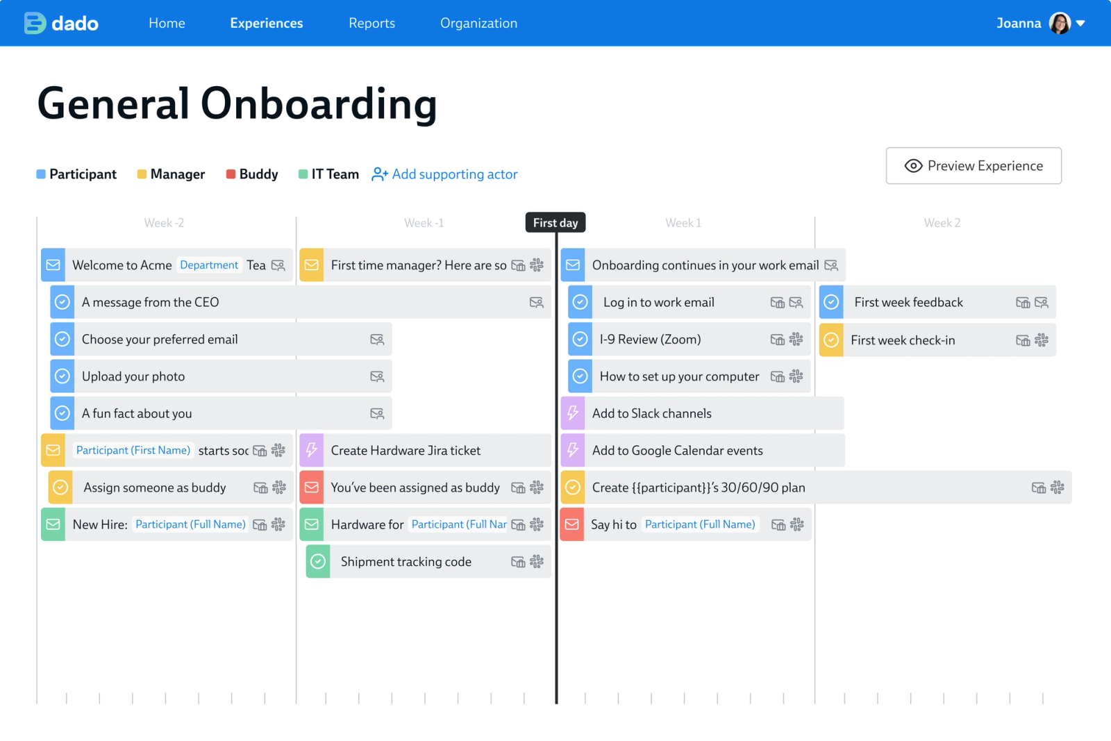 Dado HR Tool Screenshot
