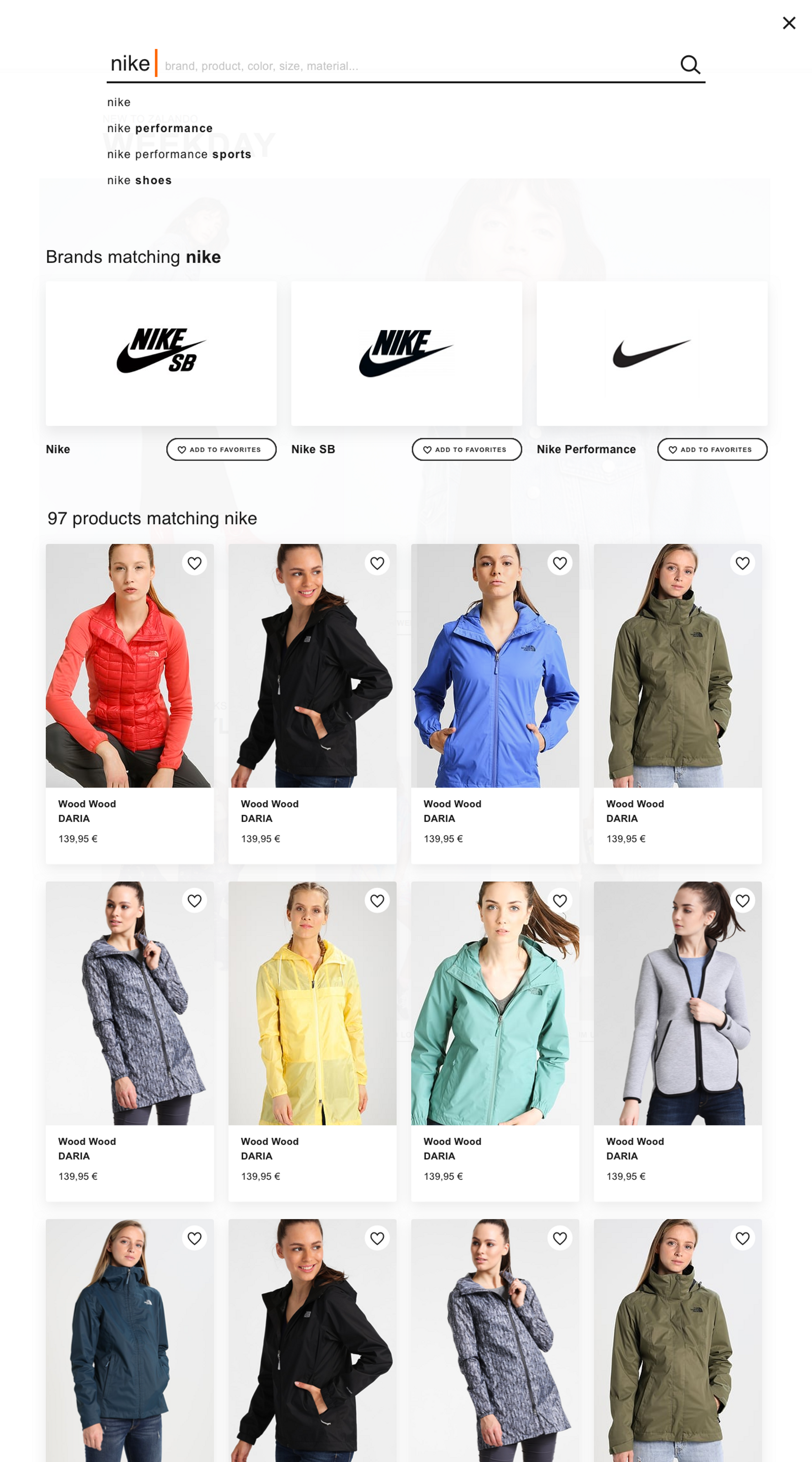 Zalando Realtime Search Prototype