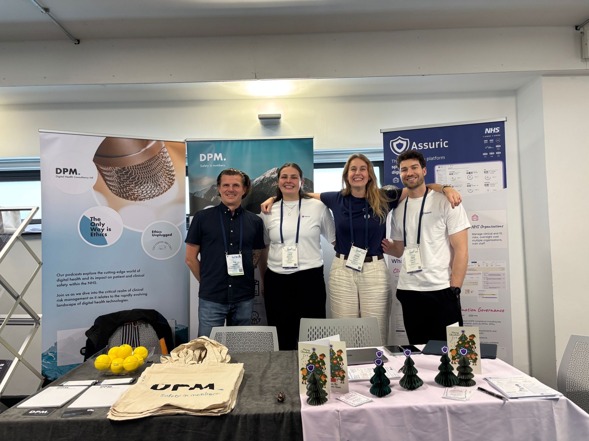 Dean Mawson, colleagues, and partners