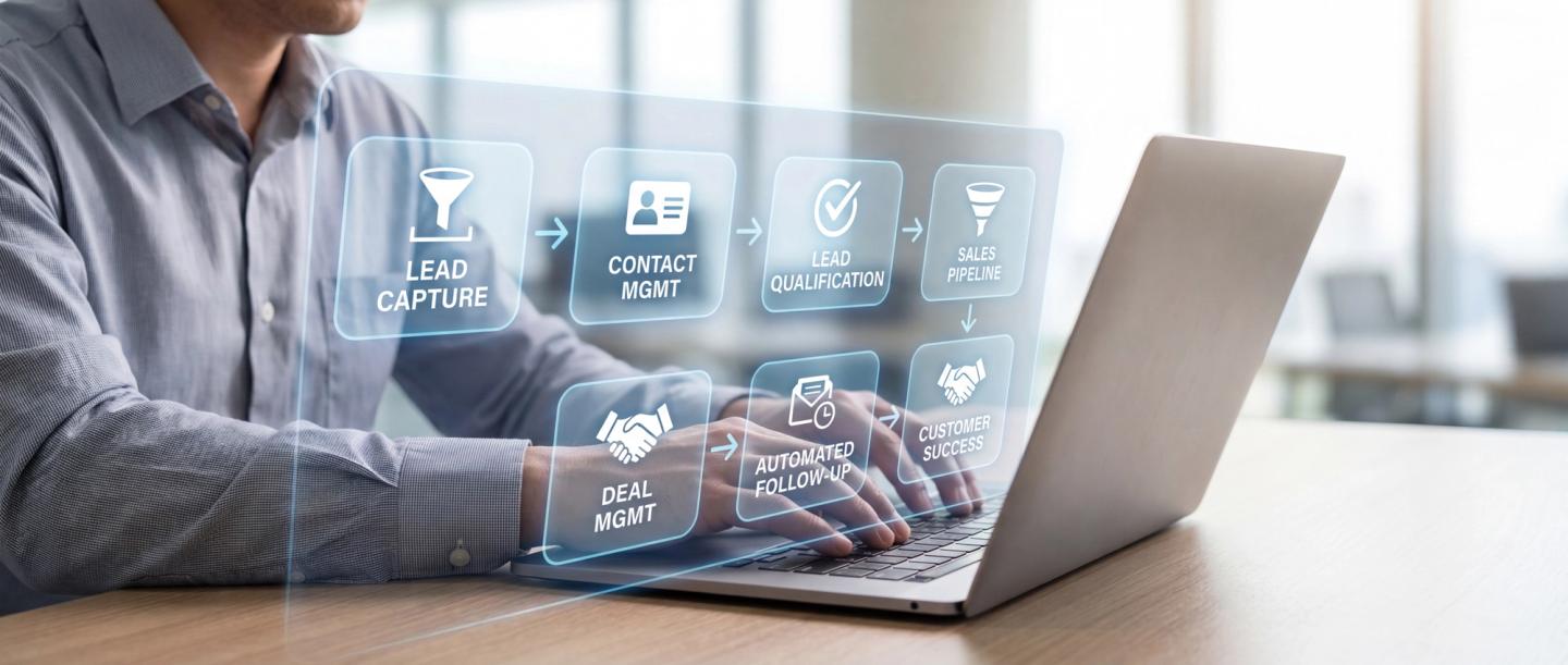 Integrating custom software with crm