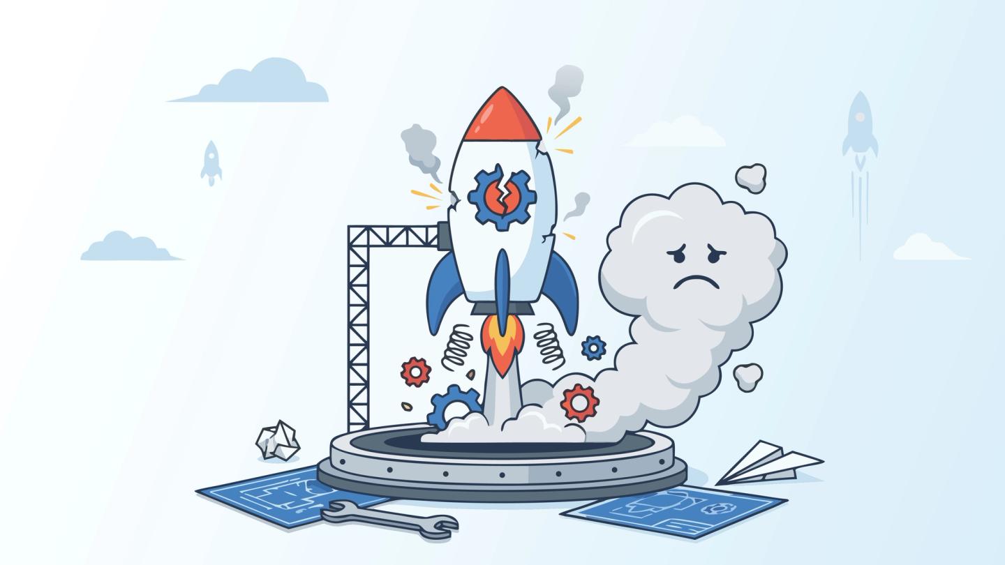 Custom software launch hiccups