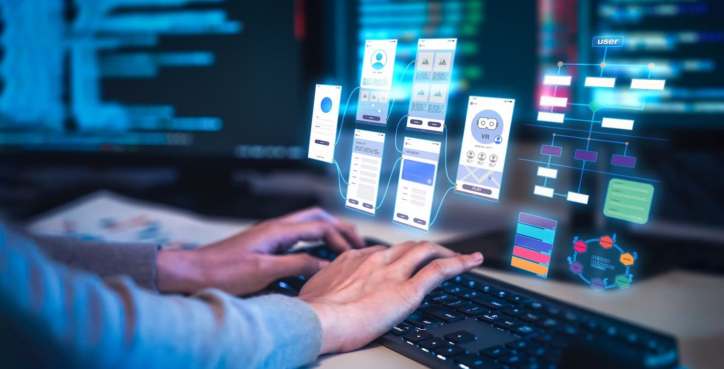 business operations via custom app