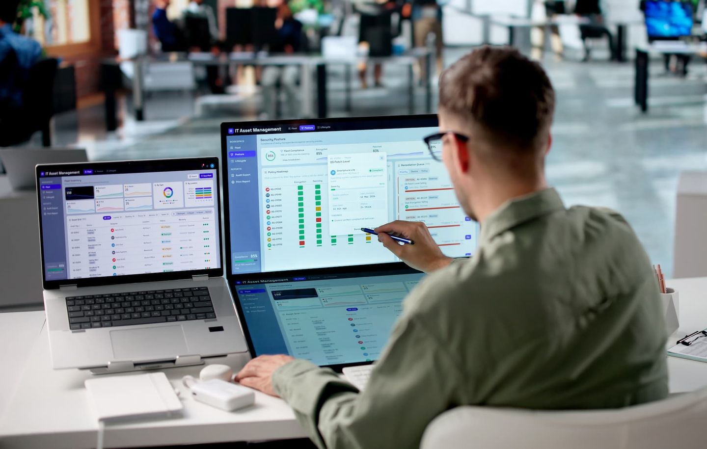 data management on custom workflow