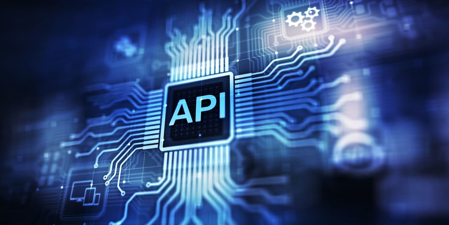 image representing api integration in custom software