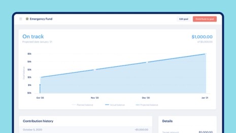 iOS mobile app, goals feature, planning tools | Monarch