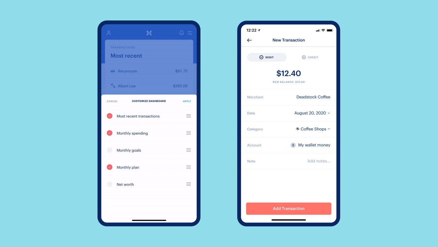 Customizable dashboard and more | Monarch