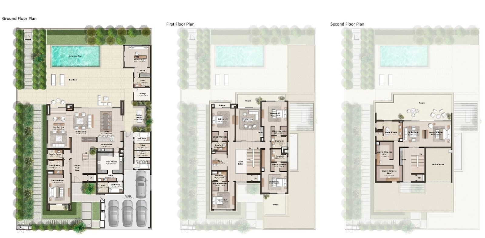 Jinan island , Almouj floor plan 1