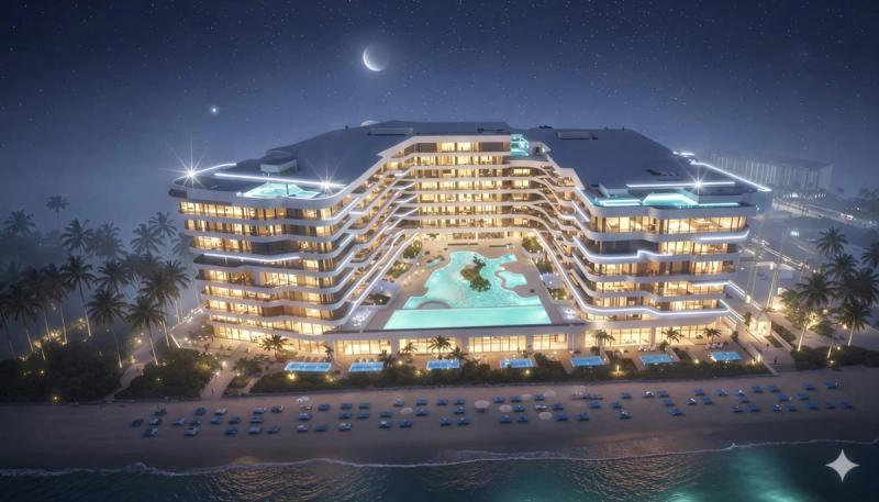 Luxury Freehold 2-Bedroom Apartment with Direct Sea View