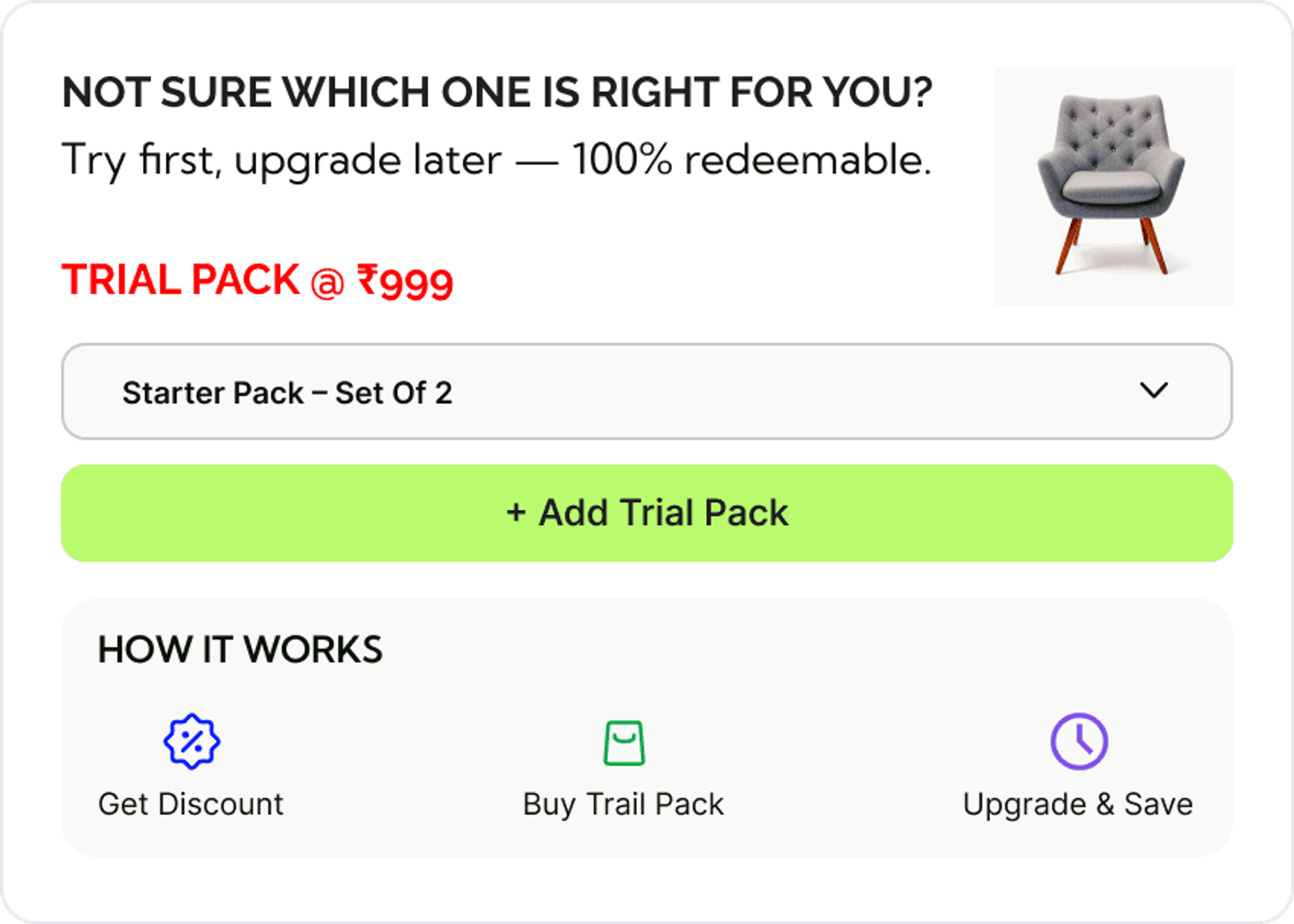 Let Customers Experience Before They Commit — product preview