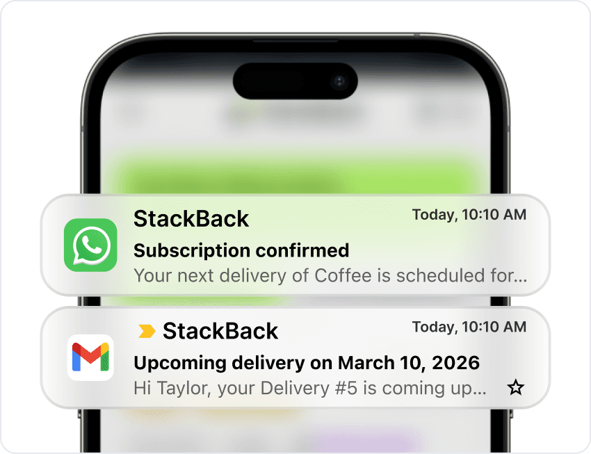 Keep Customers In The Loop Right Where They Already Are - WhatsApp — product preview