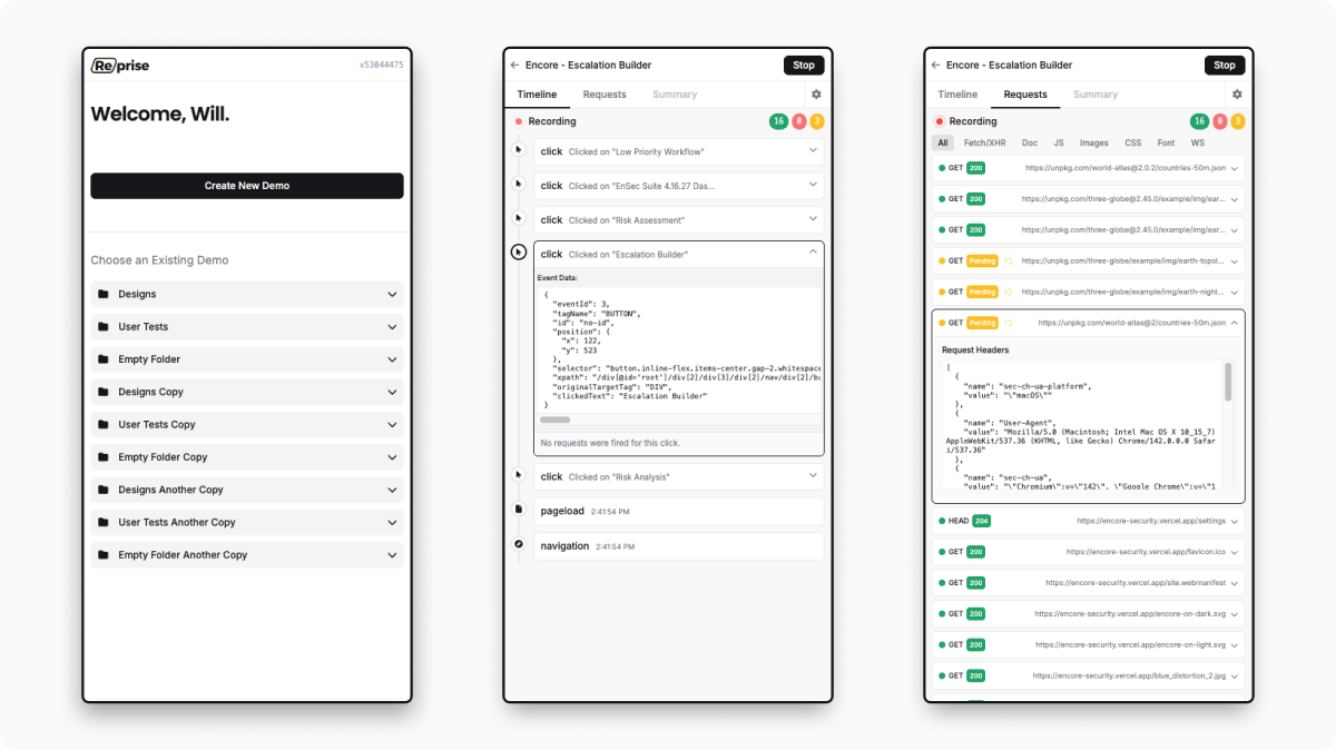 Replicate Capture Extension