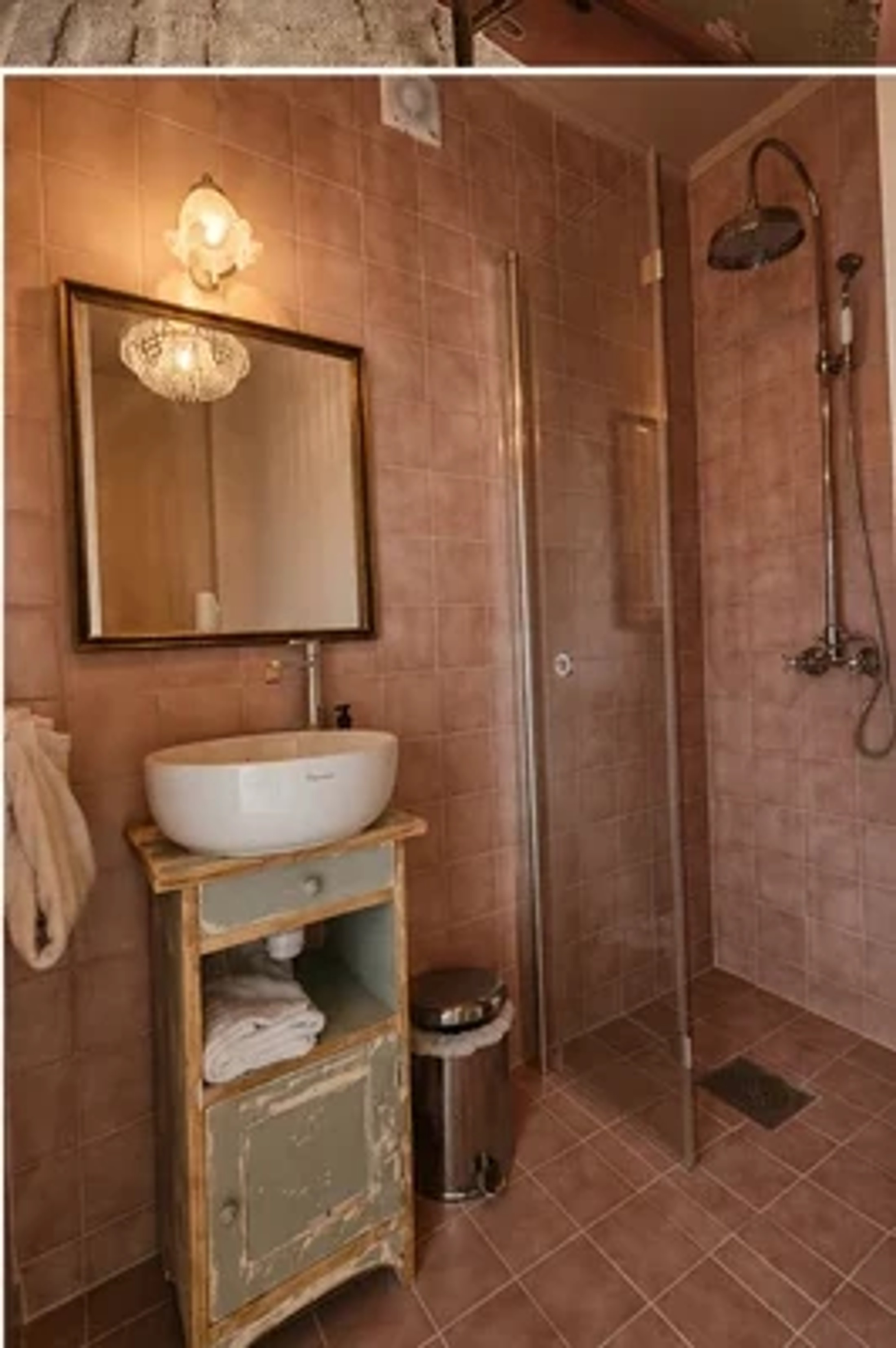 Badet i Det rosa rommet
