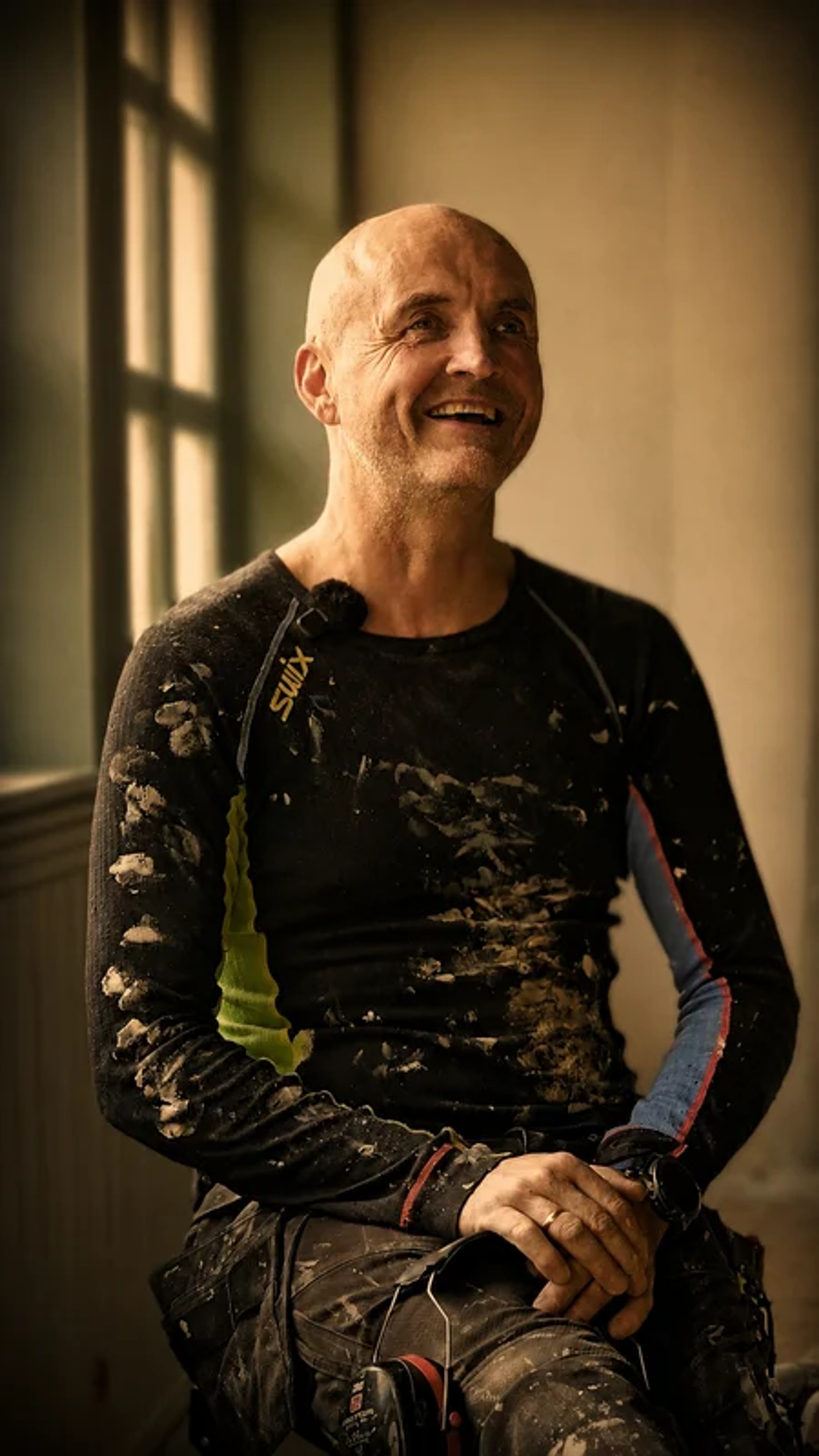Ein av dei som restaurerer Gordon