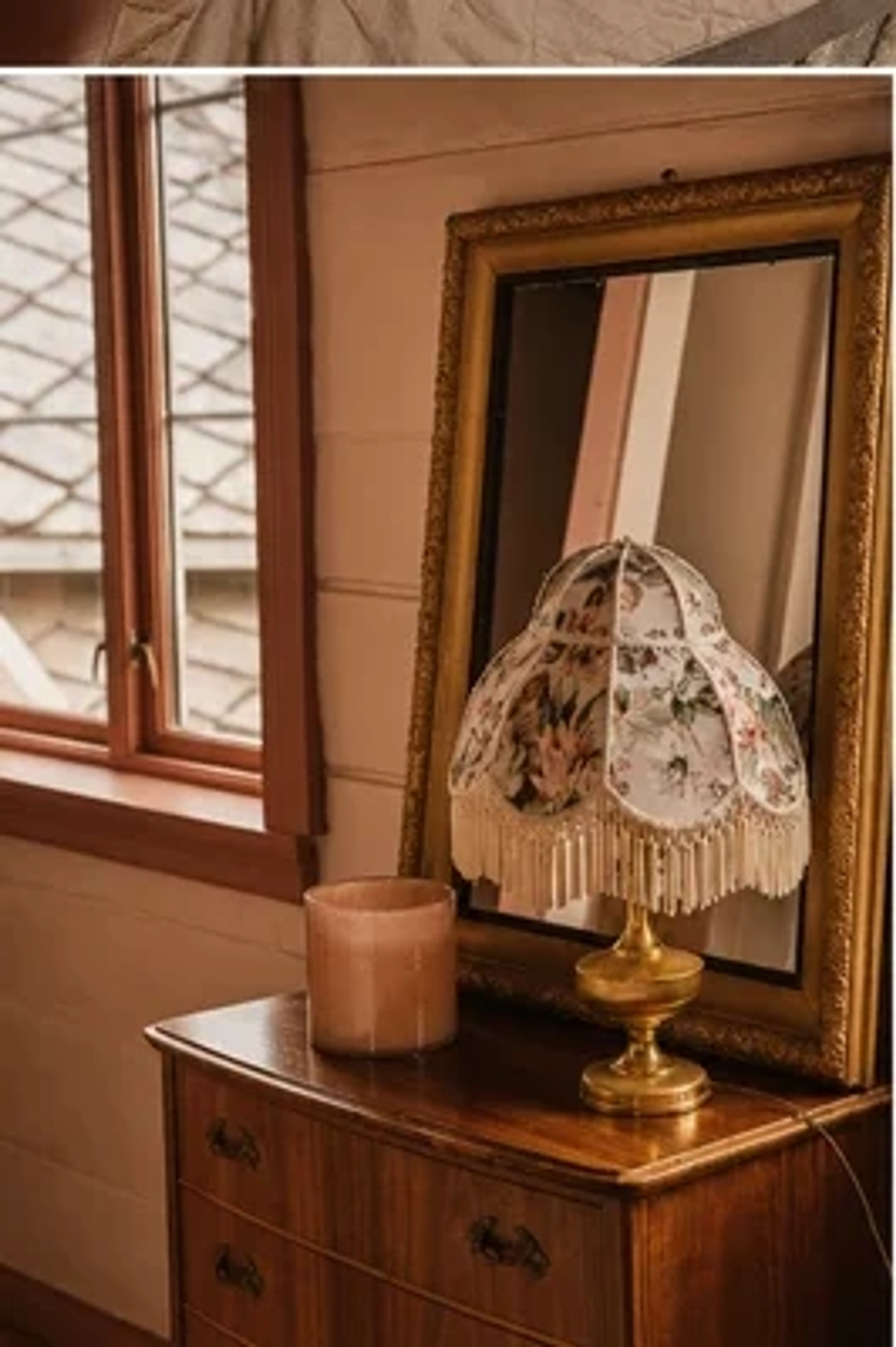 Detalj frå Det rosa rommet