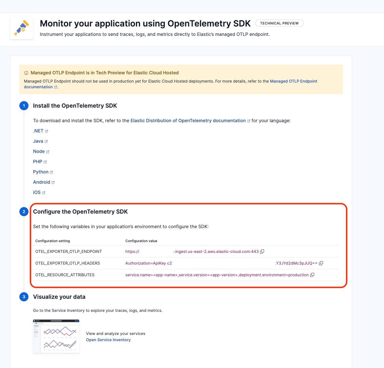 URL and authentication token for implementing OpenRouter Broadcast