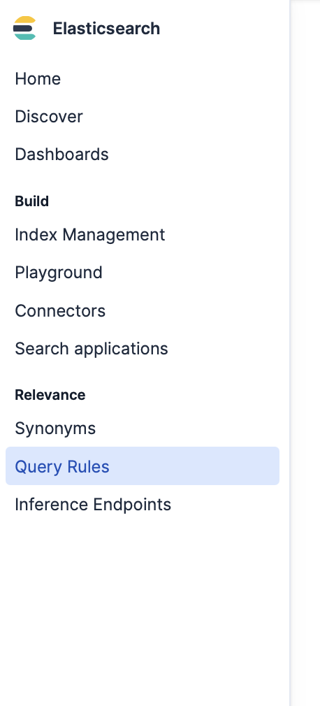 Accessing Query Rules in Elasticsearch under relevance