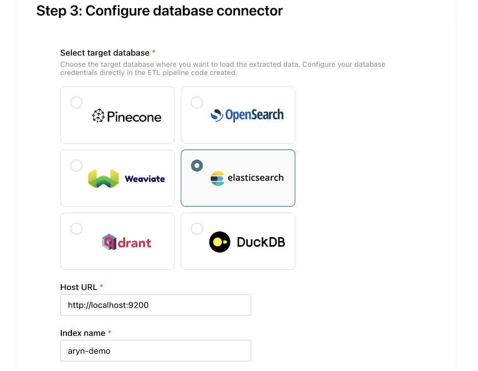 Configure Elasticsearch Connector