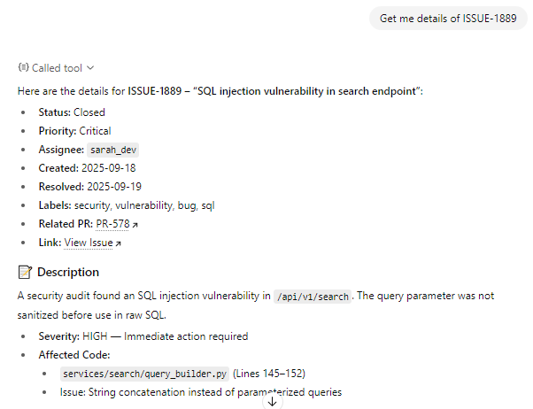 How ChatGPT synthesizes the information and presents 