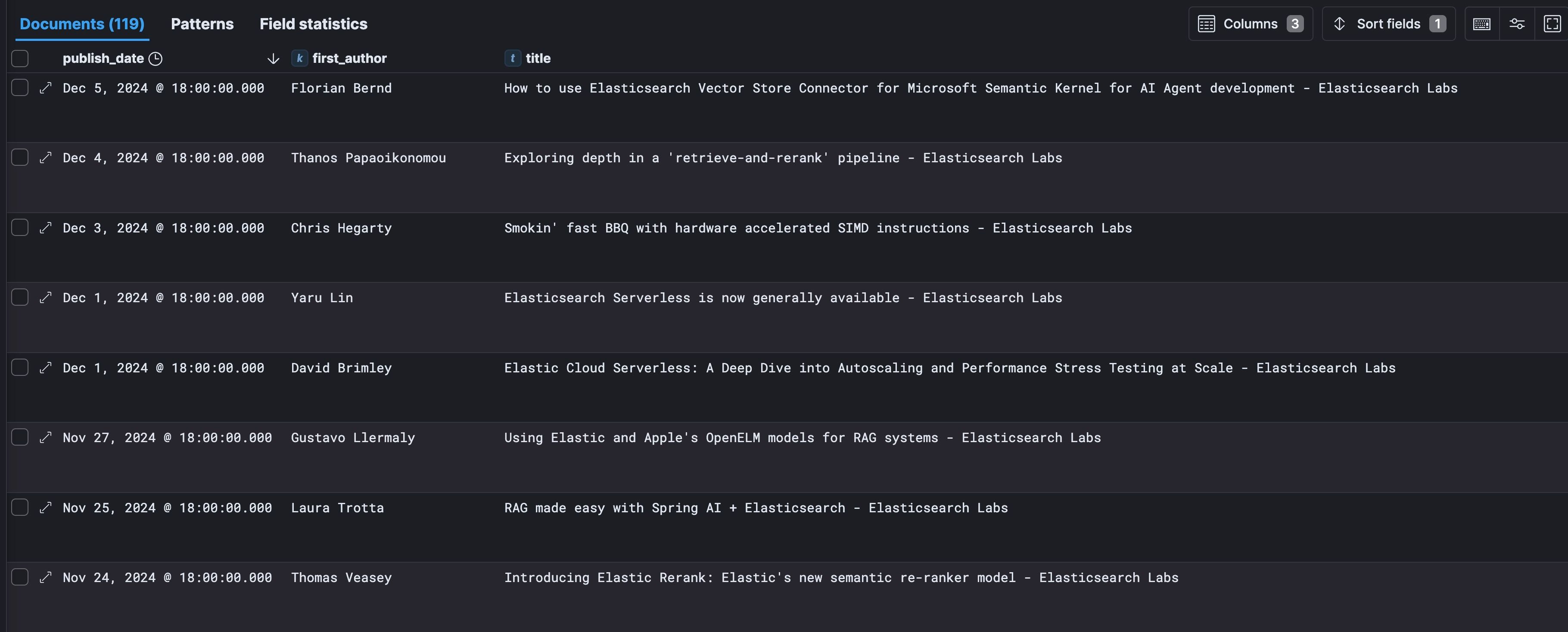 Using Elastic Open Crawler for semantic search