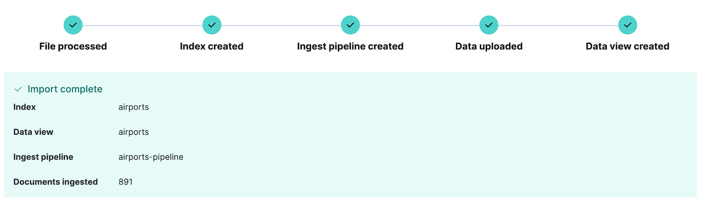 Kibana Upload - Importing