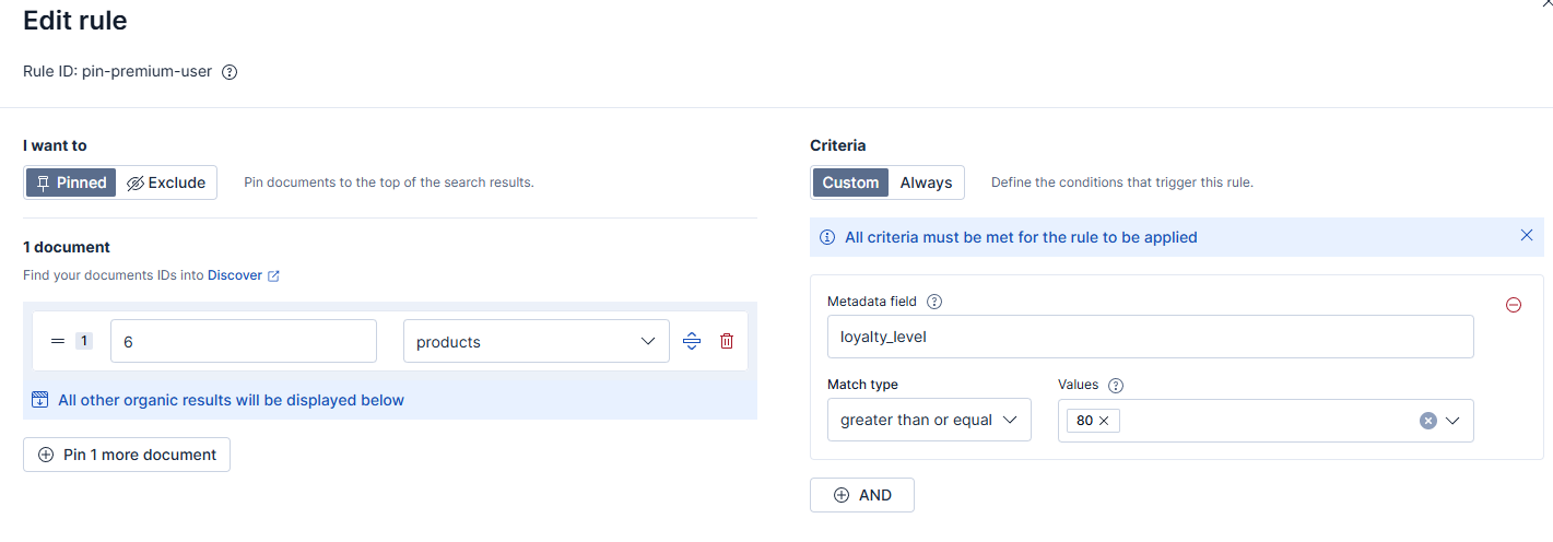 How to edit a query rules ruleset in Elasticsearch