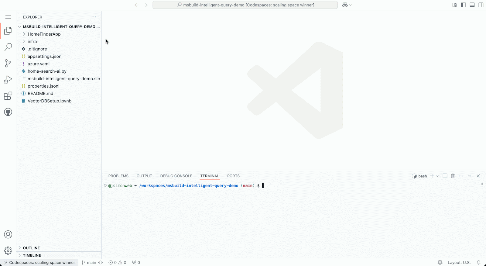 a Python Jupyter Notebook to access and interact with Elastic Cloud and it does so using the configuration values that are stored in a configuration file.