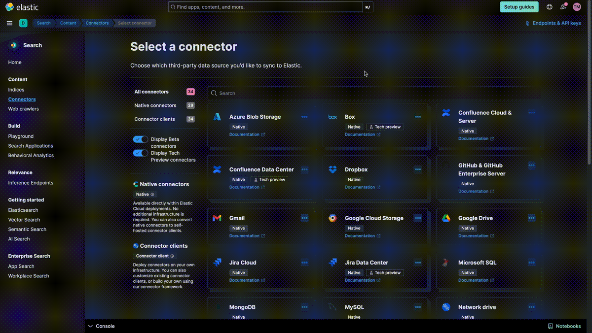 Creation confluence connector